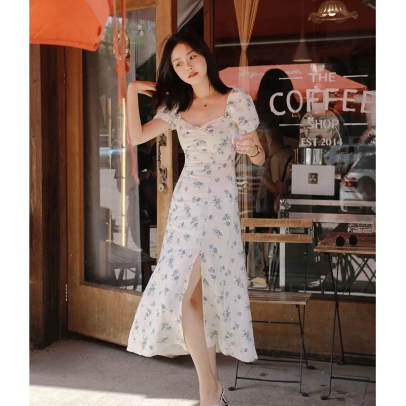 Đầm hoa NODOSA DRESS - Thiết kế chuẩn phong cách Hàn