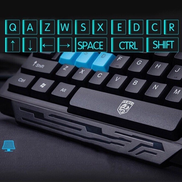 Combo Bàn Phím Chuột Không Dây V60 V61 cao cấp, tặng kèm pin