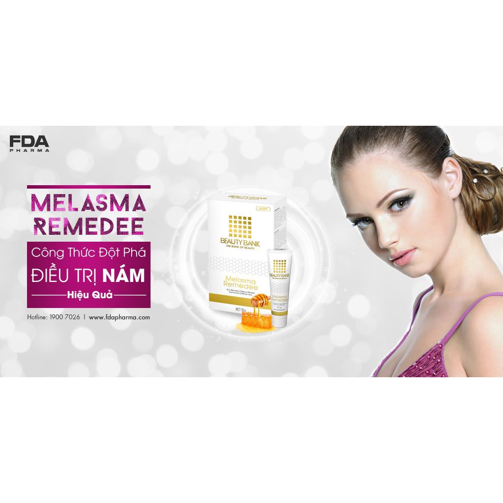 BEAUTY BANK Melasma Remedeel. KEM NÁM THẢO DƯỢC BAN ĐÊM – 15g