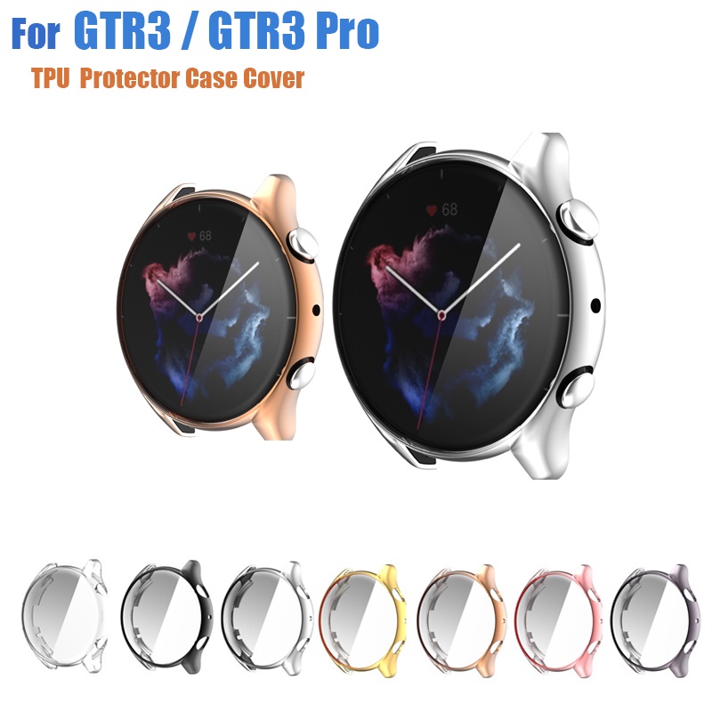 Vỏ TPU mạ điện bảo vệ cho đồng hồ thông minh Huami Amazfit GTR3 Pro GTR 3