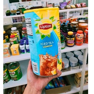 Bột Trà Chanh Lipton Iced Tea Lemon Usa