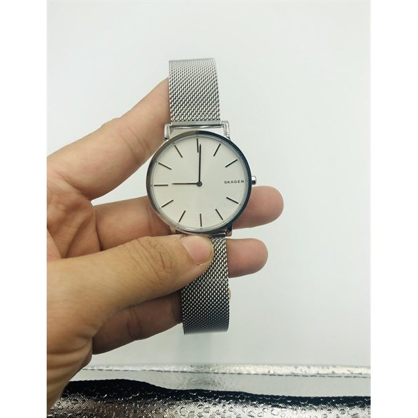 Đồng Hồ Skagen Unisex Dây kim loại 38mm
