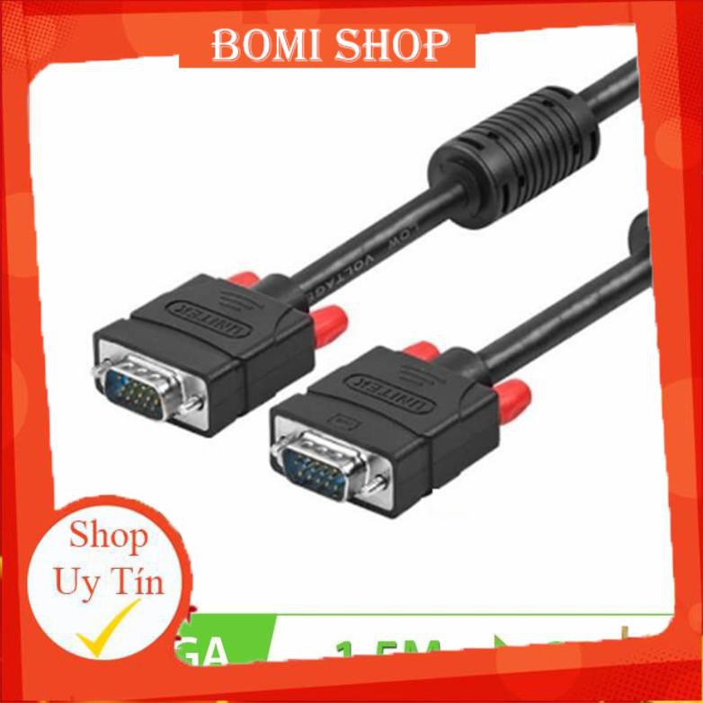 Hàng Chính Hãng_ Cáp VGA Unitek Dài 1.5M 3M 10M 15M - Cáp VGA Chuẩn HD CHÍNH HÃNG Unitek