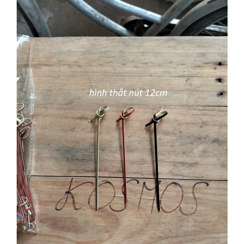 Xiên Que Trang Trí Cocktail Que Xiên Trái Cây Trang Trí Pha Chế Tăm Tre Decor - Dụng Cụ Pha Chế