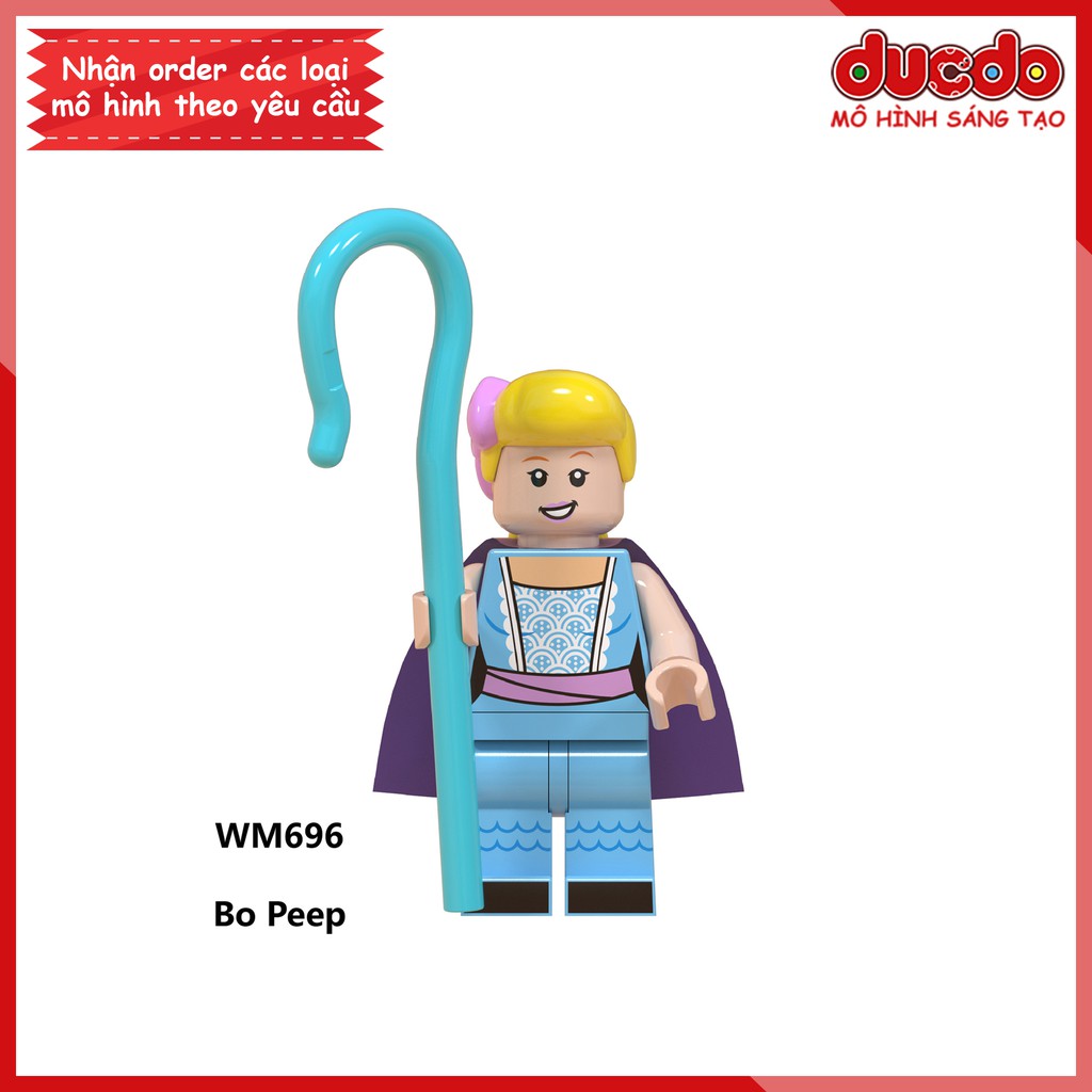 Minifigures các nhân vật trong Toy Story 4 - Đồ chơi Lắp ghép Xếp hình Mini Mô hình WM WM6060