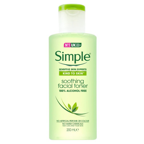 NƯỚC HOA HỒNG SIMPLE KIND TO SKIN SOOTHING FACIAL TONER 200m