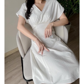 Đầm TIENA - Đầm thắt dây đan eo