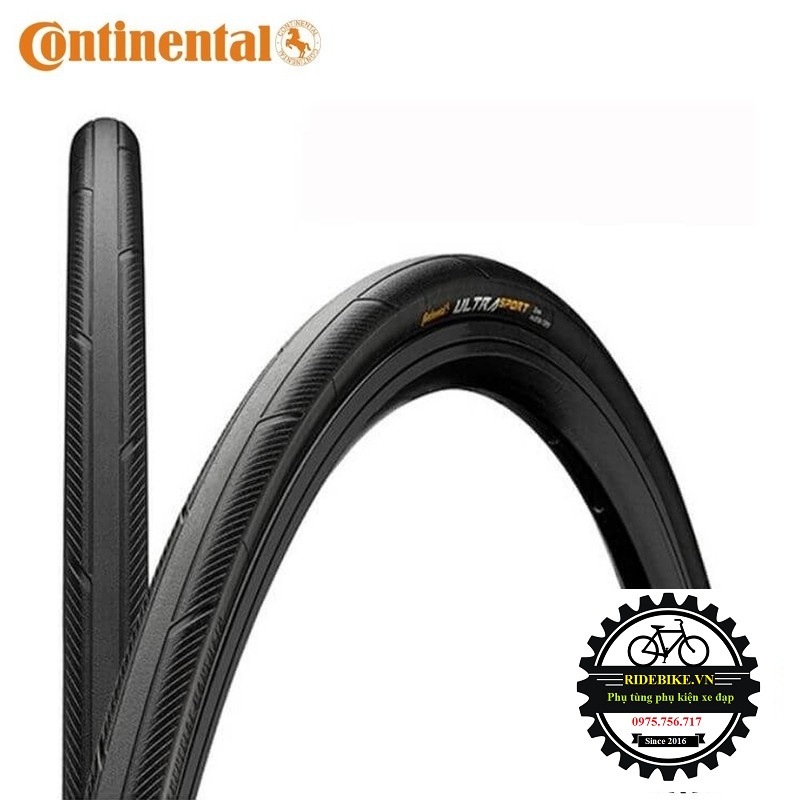 Cặp 2 cái vỏ lốp gấp xe đạp Continental Ultra Sport 3 700x23c