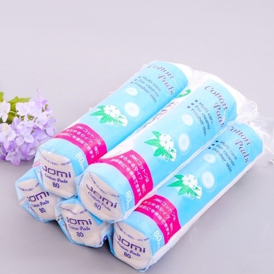 Bông Tẩy Trang Jomi Cotton Pads Nhật Bản 80-120 miếng