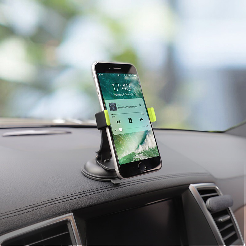 Giá đỡ điện thoại trên ô tô xe hơi cao cấp - Hoco CA40 - kẹp điện thoại trên oto | BigBuy360 - bigbuy360.vn