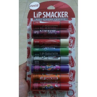 Set 8 son dưỡng lip smaker cola và starburst