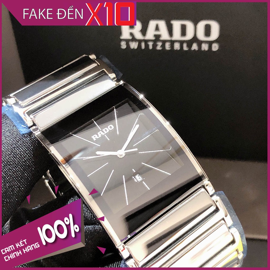 Đồng hồ nam Rado Integral black dial ceramic men’s watch R20784159