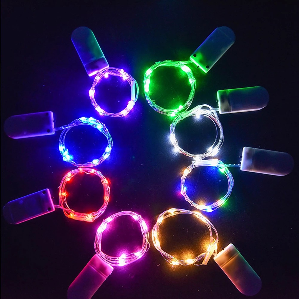 Dây Đèn LED Bằng Đồng Cổng USB Kích Thước 1/2M/5M/10M Dùng Trang Trí Thủ Công