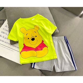 Bộ thun cotton bé trai, bộ thun bé trai, bo thun coton be trai, đồ mặc nhà bé trai