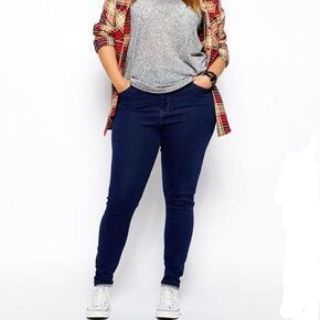 Quần giả jean big size 3x 4x 5x