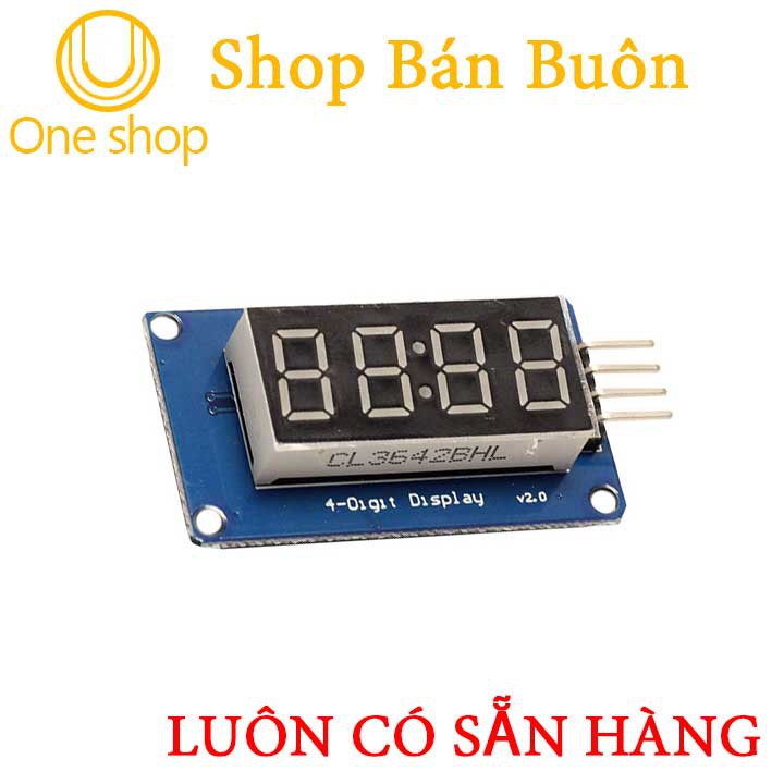 Module LED HC595 0.8 Inch 7 Thanh 4 Số