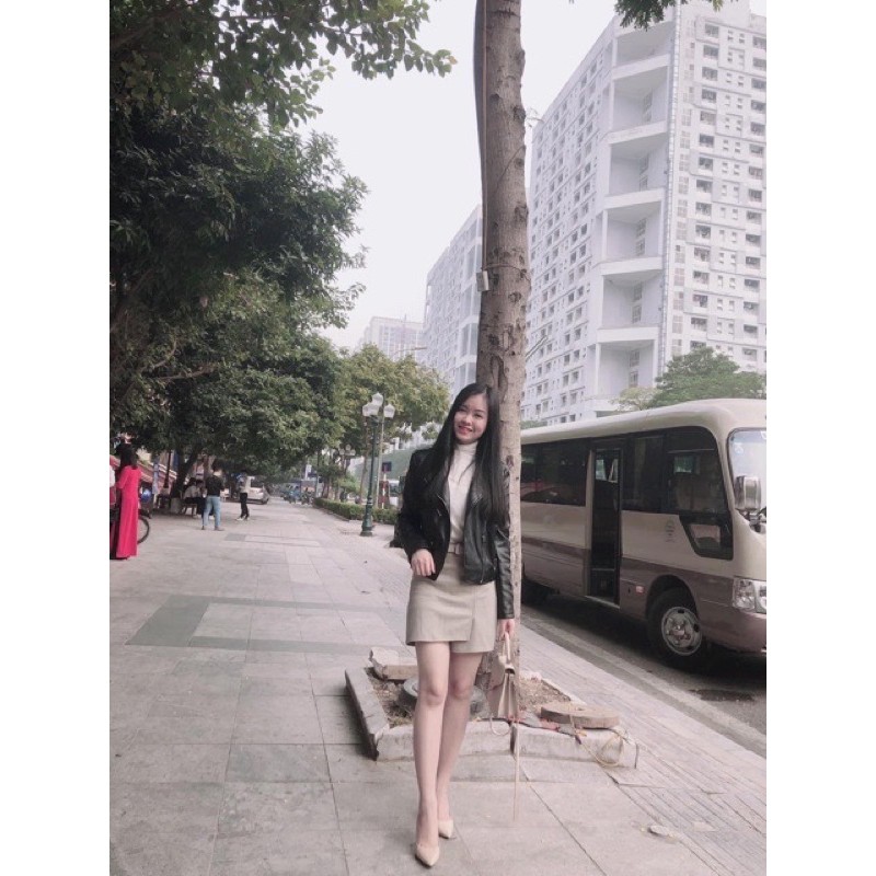 Áo da nữ, Áo khoác da nữ ( Hàng QC sẵn shop xả hàng nghỉ tết ) | BigBuy360 - bigbuy360.vn