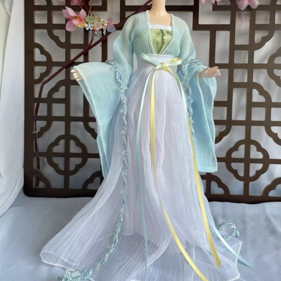 Bộ Trang Phục Cho Búp Bê 30cm Tỉ Lệ 1 / 6 30cm Phong Cách Cổ Điển 8.4