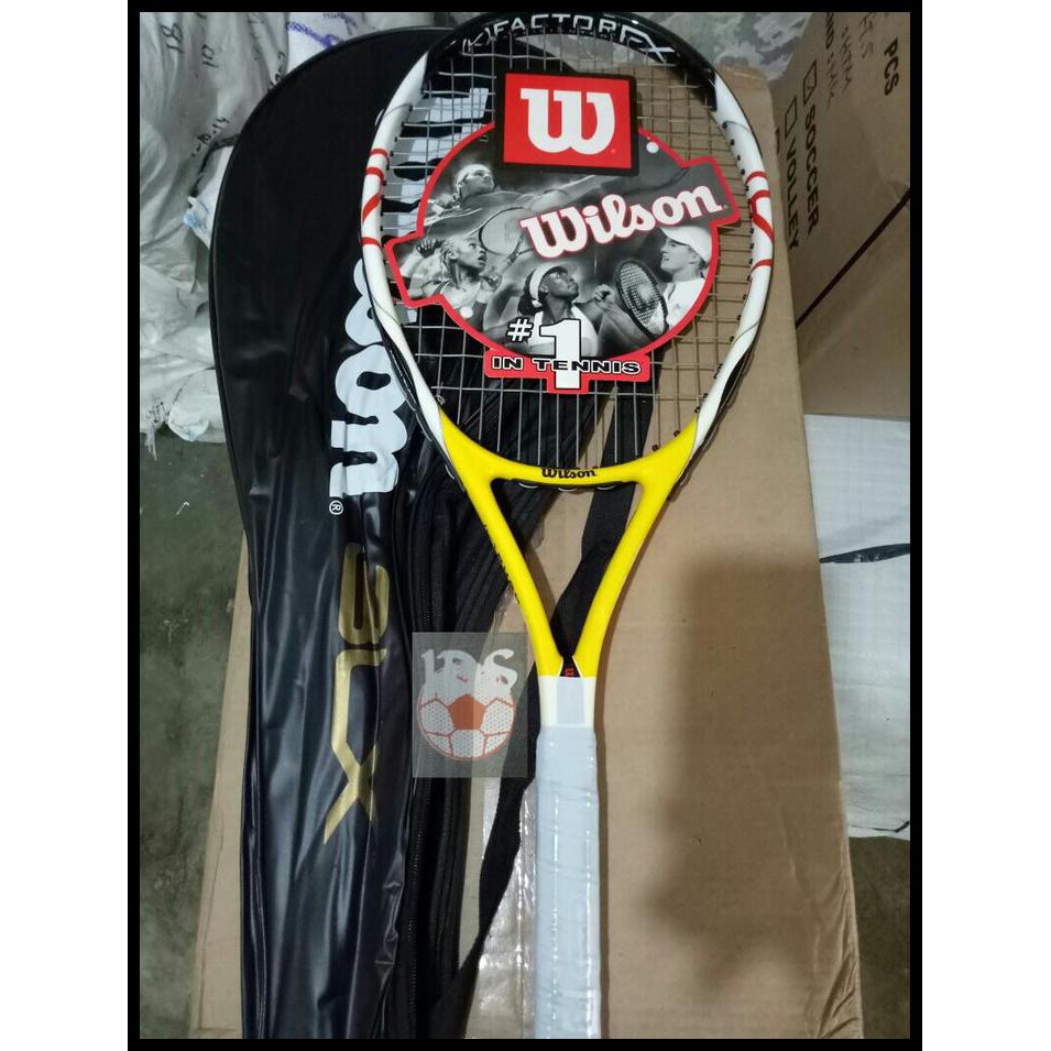 Wilson Vợt Đánh Tennis + Dây + Túi Đựng + Tay Cầm