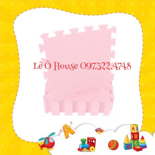 Thảm xốp ghép miếng đơn màu Smile Puzzle