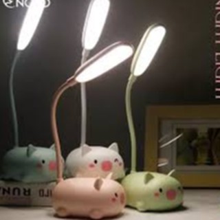 Đèn học sinh heo mini
