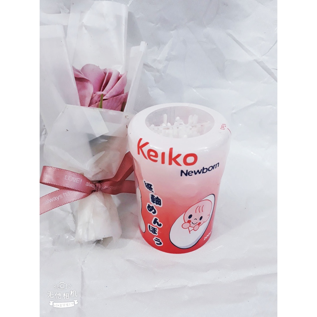 Tăm bông dùng cho trẻ sơ sinh (lọ 200 que) đầu tăm bông kháng khuẩn giúp vệ sinh tai, mũi cho trẻ sơ sinh