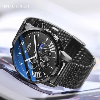 Đồng hồ nam BELUSHI Full 6 Kim - Kính Tráng Shaphia