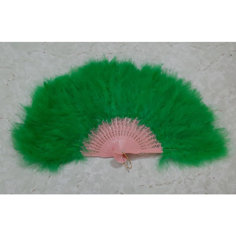 Quạt lông xù-Đồ Hầu Đồng-Trang phuc-Phụ kiện Hầu Đồng