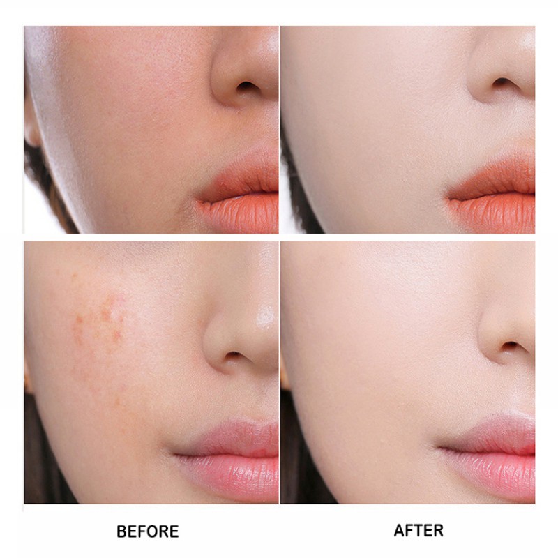 [Hàng mới về] Phấn nén che khuyết điểm hai lớp kiềm dầu trang điểm sáng da | BigBuy360 - bigbuy360.vn