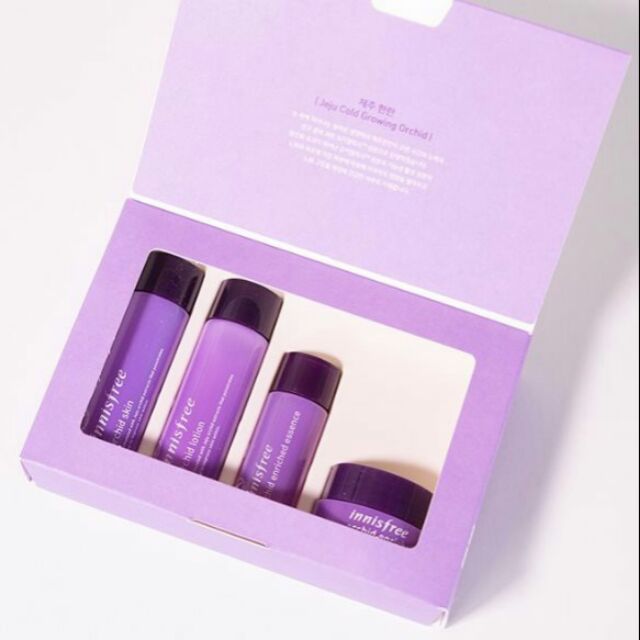 Set mini innisfree orchid dưỡng trắng,chống lão hóa chuyên sâu. Hàng chính hãng tại store Hàn Quốc.