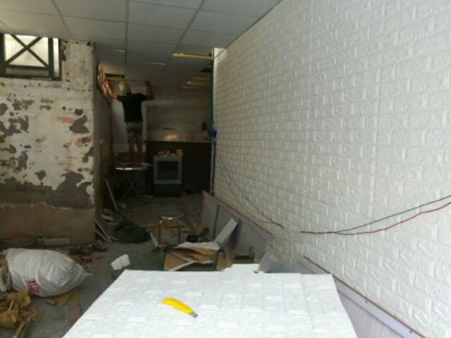 XỐP DÁN TƯỜNG GIẢ GẠCH 3D GIÁ RẺ DÀY 5MM | BigBuy360 - bigbuy360.vn