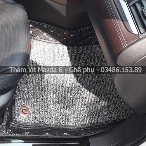Thảm lót sàn ô tô 5D, 6D xe Mazda 6