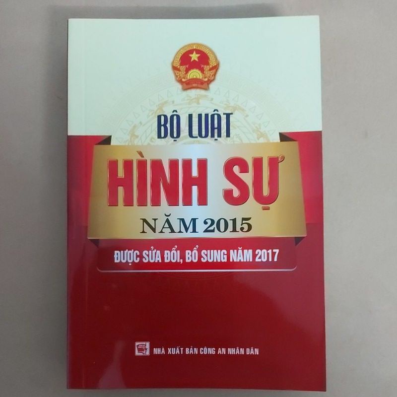 Sách - Bộ luật Hình sự năm 2015 sửa đổi, bổ sung 2017