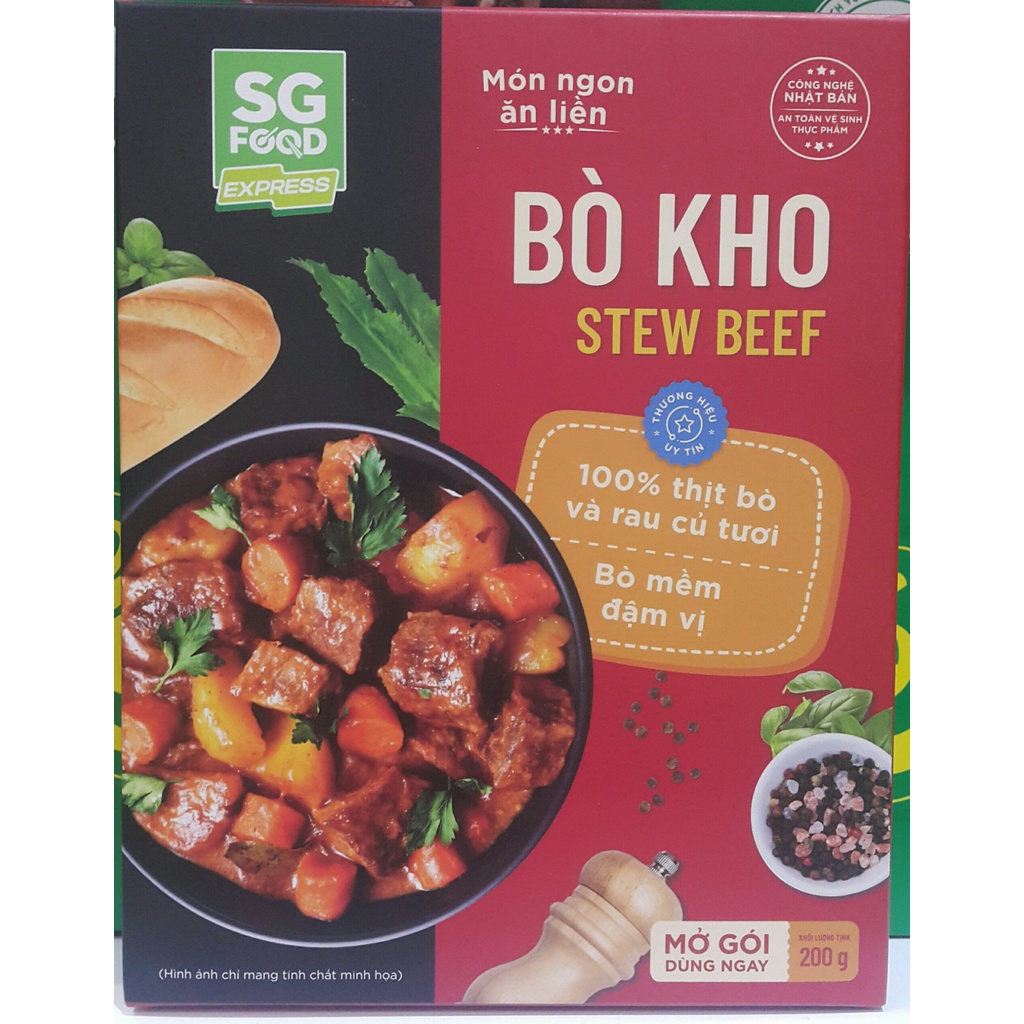 Bò kho SGF 200g