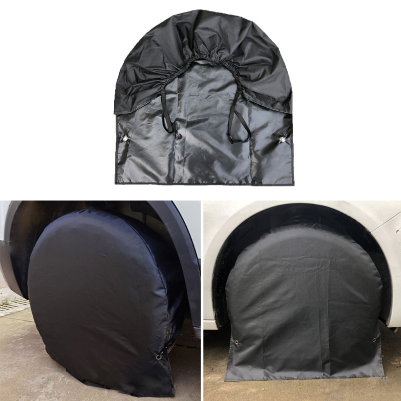 ✿ Vỏ Bọc Bánh Xe Chống Nước Chống Tia UV Màu Đen Dành Cho Xe RV