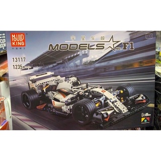 Xếp Hình Technic - Mould King 13117 ( Lắp Ráp Mô Hình Xe Đua F1 1235 Mảnh )