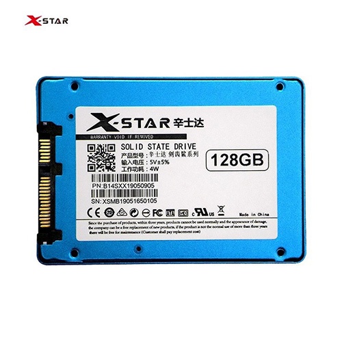 Ổ cứng SSD 128GB XSTAR SATA3 Drive 2.5 Inch Sequential Read 550MB/s