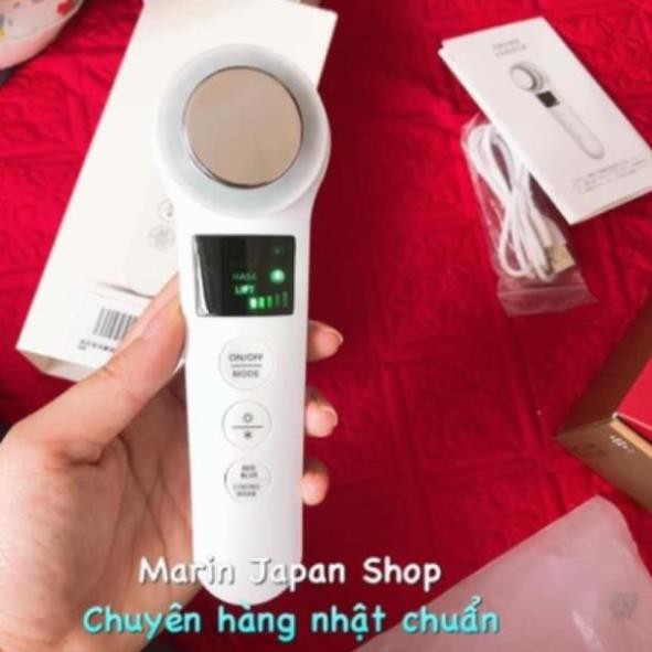 Máy đẩy tinh chất ion giúp tẩy trang, cấp ẩm 7 tác dụng để chăm sóc da Nội địa Nhật Bản