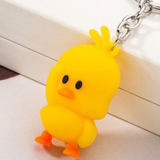 Móc Khóa Vịt Vàng Cute Dễ Thương