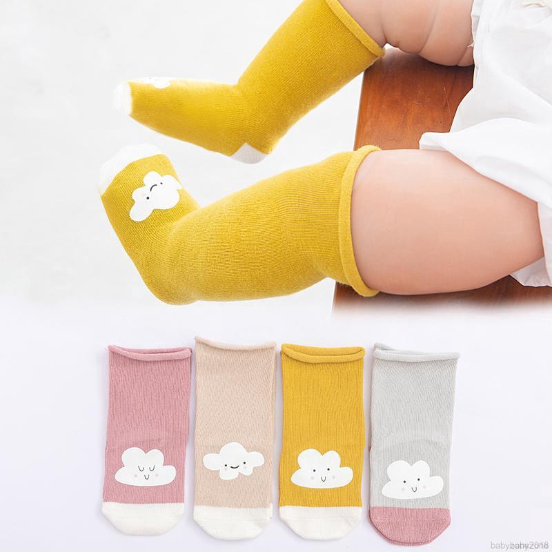 Bộ 4 Đôi Vớ Họa Tiết Hoạt Hình Cho Bé