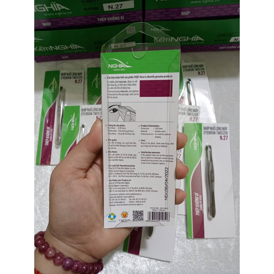 Kềm Nghĩa nhíp N27