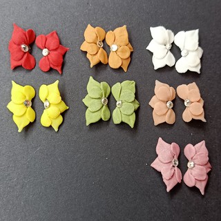 Hoa nửa cánh nhọn - Hoa bột đính móng HN36