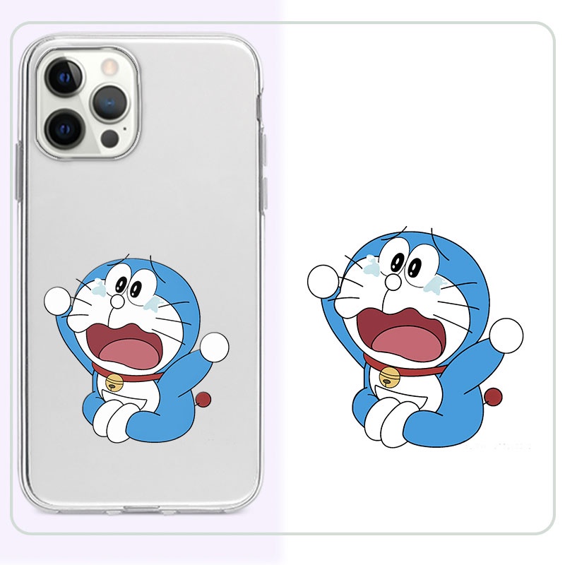 Ốp điện thoại TPU dẻo họa tiết Doremon cho REALME C1 C2 C3 C11 2020 2021 C12 C15 C17 C20 C21 C21Y C25 C25S 3 5 6 7 8 5G PRO 5I 5S 6I 6S 7I 20 30 PRO