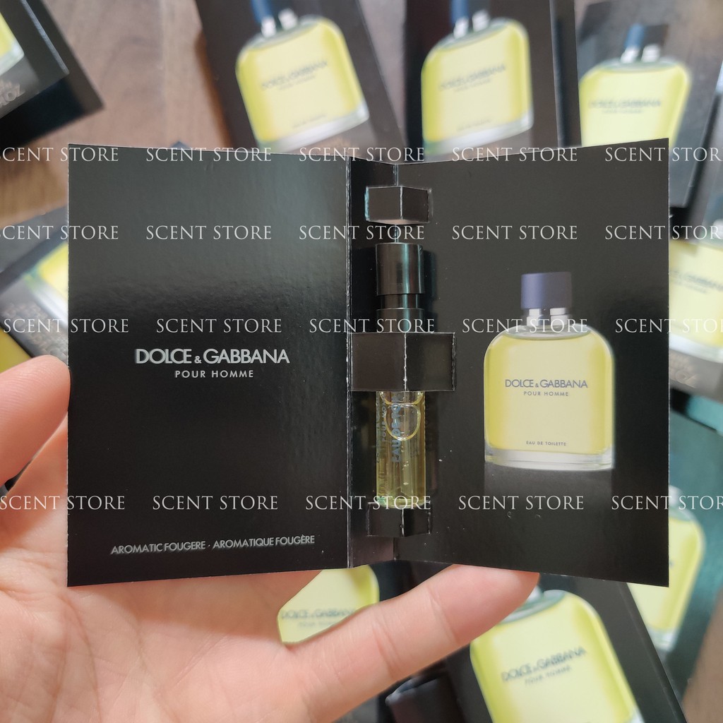 Scentstorevn - Vial chính hãng nước hoa D&G Pour homme [1.5ml] | BigBuy360 - bigbuy360.vn