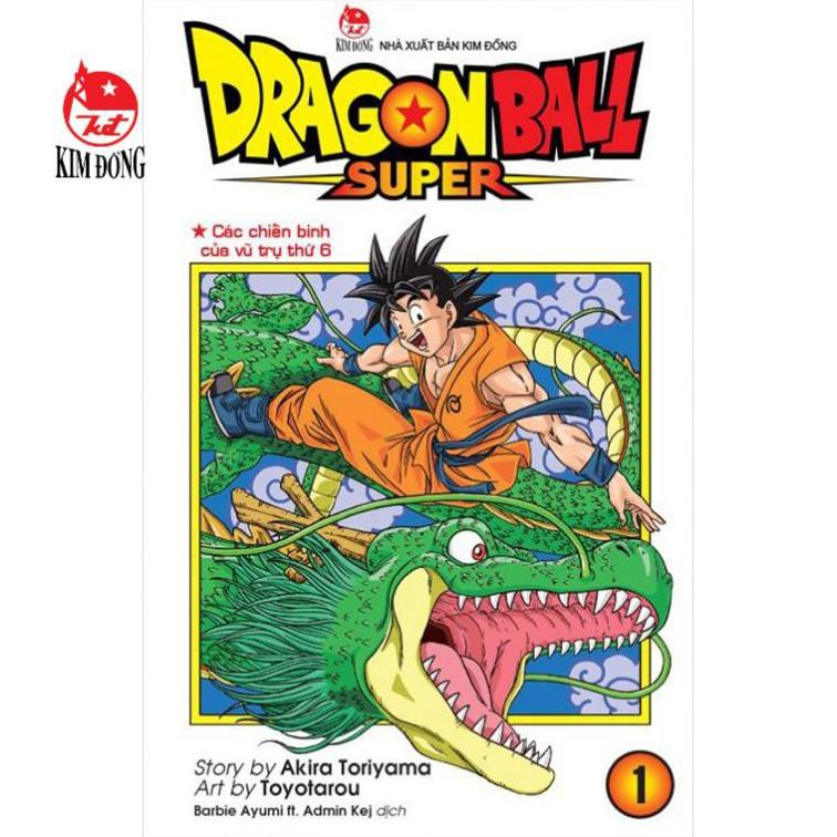 Truyện lẻ - Dragon Ball Super - (Tập 1 ,2,3,4,5,6,7,8) - Nxb Kim Đồng [CA]