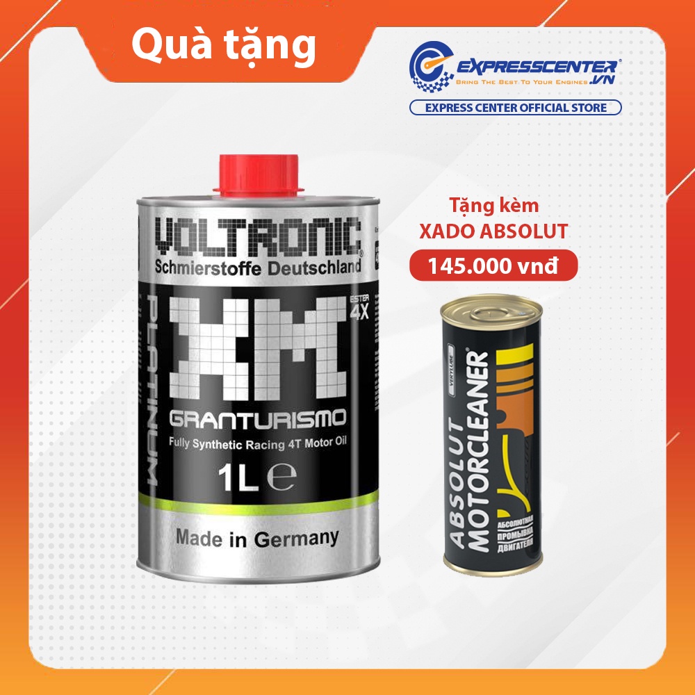 Dầu nhớt Voltronic XM Platinum - Tặng kèm xúc động cơ Xado Absolut 250ml