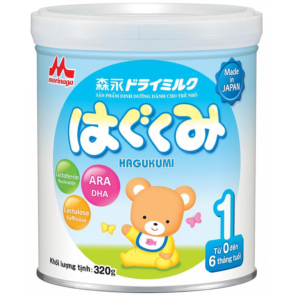 [QUÀ TẶNG] Sữa Morinaga số 1 -số 2 850g date 2021
