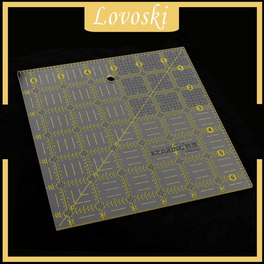 Thước Nhựa Hình Vuông Chuyên Dụng Cho Thợ May