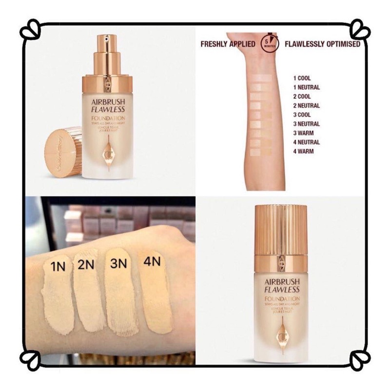 Kem Nền Charlotte Tilbury Airbrush Flawless Foundation