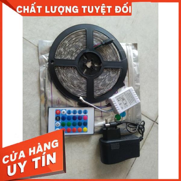 Bộ đèn led tiktok đổi màu 5050 có keo 5m chống nước